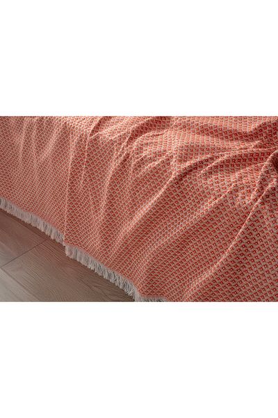 Cottexo Husă pentru canapea extensibilă și șal pentru scaun anti-alunecare din bumbac 170x210