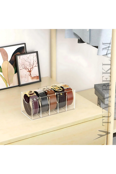 TUVA REKLAM Tuva Reklam Şeffaf Pleksi Şık Dekoratif Kemerlik / Organizer