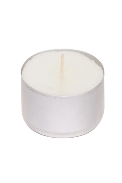 Pars 50 ADET Boş Alüminyum Tealight Mum Kabı Maxi Boy (5,5*1,8 cm)
