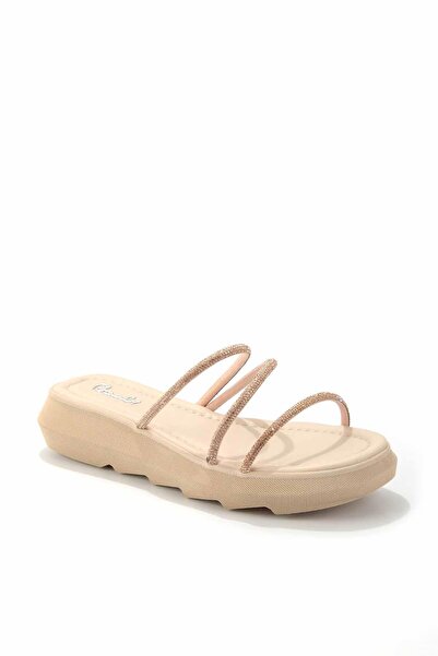 Bambi Beige Stone Women's Slippers K04567060009