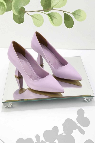 Bambi Lilac Women's Classic Heeled Shoes01231304809