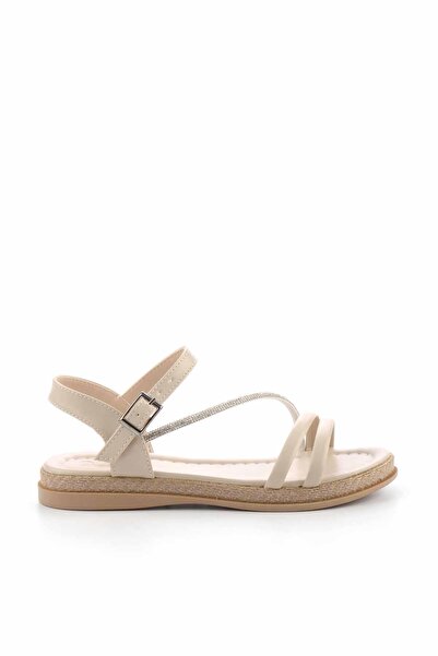 Bambi Beige Women's Sandals K05369537309