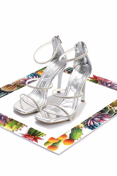 Bambi Lame Mirror Damen-Abendschuhe K 01842762139