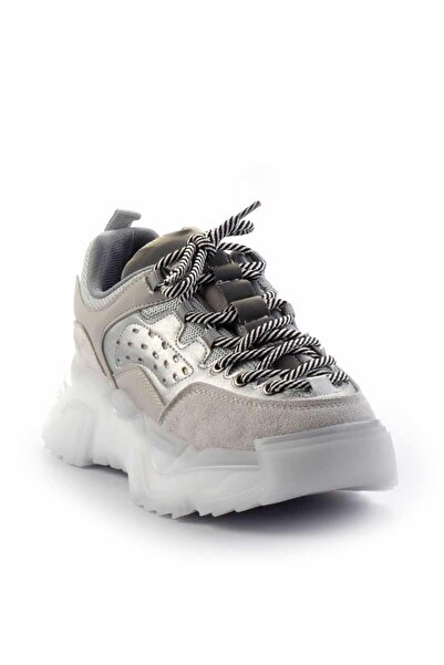 Bambi Gri  Kadın Sneaker K01703051609