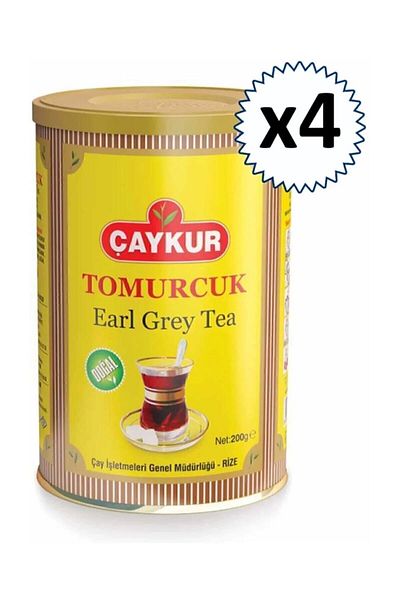 Çaykur Earl Grey Bud Bulk Tea Tin 4 X 200 g