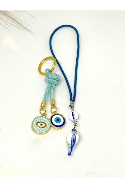 Azrua Ornament pentru oglindă retrovizoare pentru mașină, amulete pentru mași...