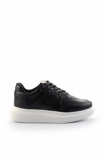 Bambi Black and White Women's Sneaker K01478103309