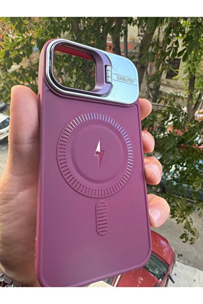 Hatreds Apple iPhone 13/14 Uyumlu Kılıf Kamera Çıkıntılı Magsafe Şarj Destekl...