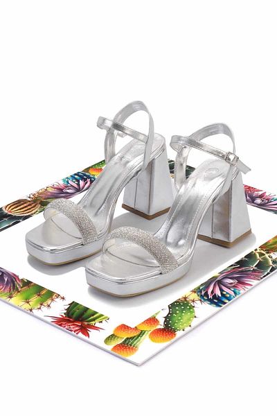 Bambi Pantofi de seară pentru femei Metallic Lame K 05215164309