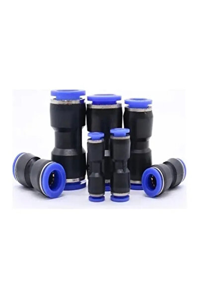 Universal Pnömatik Nipel 8-8 Mm Hava Jakı Paketlerde 5 adet bulunmakta