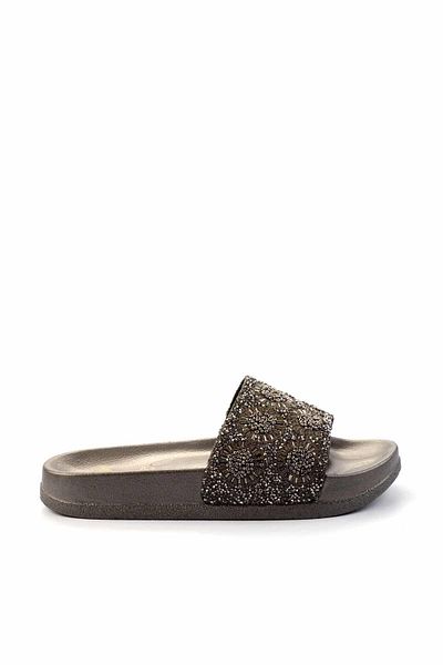Bambi Platinum Stone Women's Slippers K04319430087