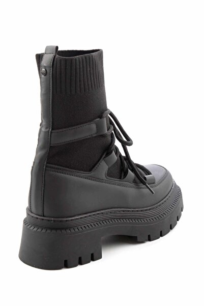 Bambi Černé dámské kozačky a kozačky02703035109