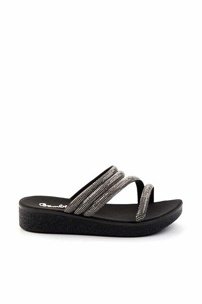 Bambi Platinum Stone Women's Slippers - K04496720787