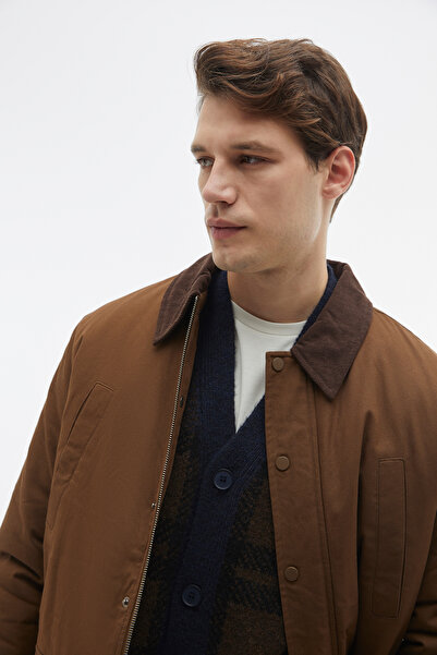 Mudo KADİFE YAKA ÇOK CEPLİ MONT CEKET