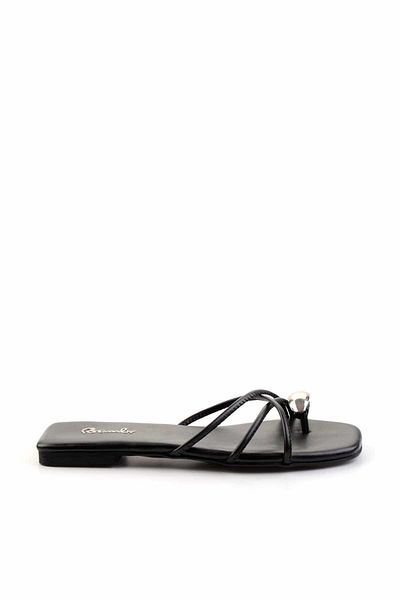 Bambi Papuci negri pentru femei - K 04137032009