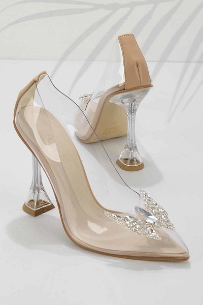Bambi Nude Women's Evening Dress Shoes01606041009