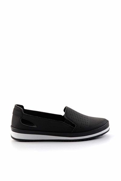 Bambi Schwarz Damen Freizeitschuhe K 01621011309
