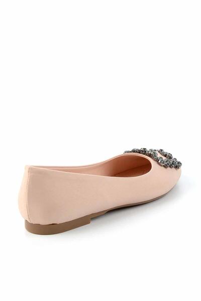 Bambi Matte Nude Satin Women's Ballerinas K01641121338