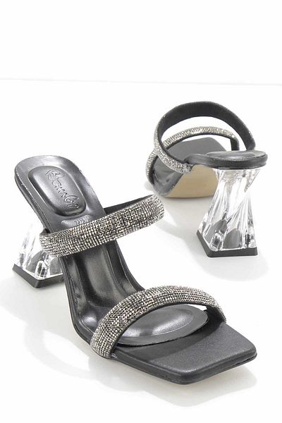 Bambi Women's Black Slippers K04687140009