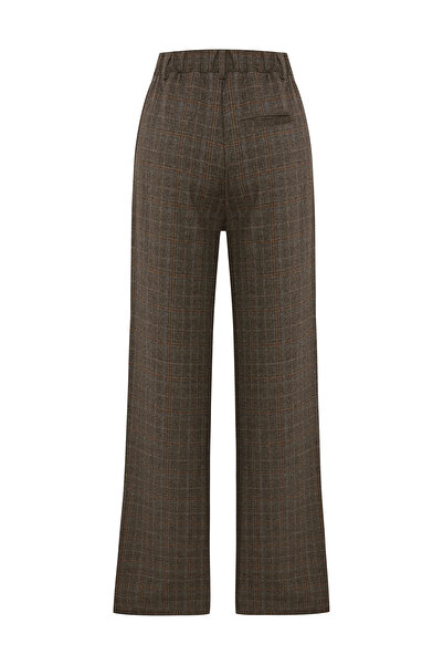 Mudo Plaid Wide Leg Pants