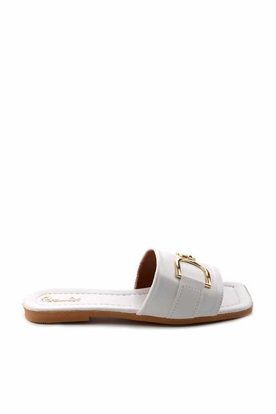 Bambi White Women's Slippers K04101000109