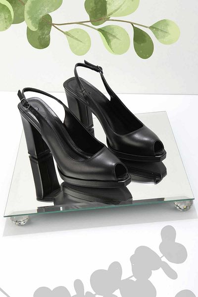 Bambi Pantofi clasici cu toc pentru femei negre K 05237149009