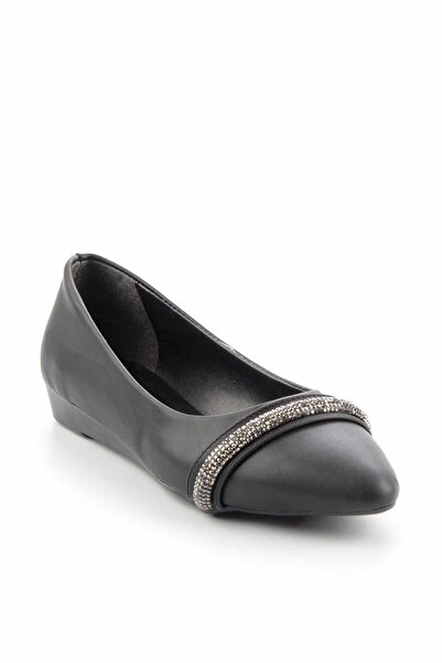 Bambi Dámské černé baleríny - K 01688021109 Model