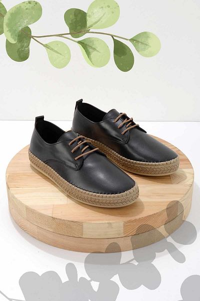 Bambi Black Women's Espadrille K01309230309
