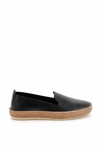 Bambi Schwarze Damen-Espadrille K 01309230809