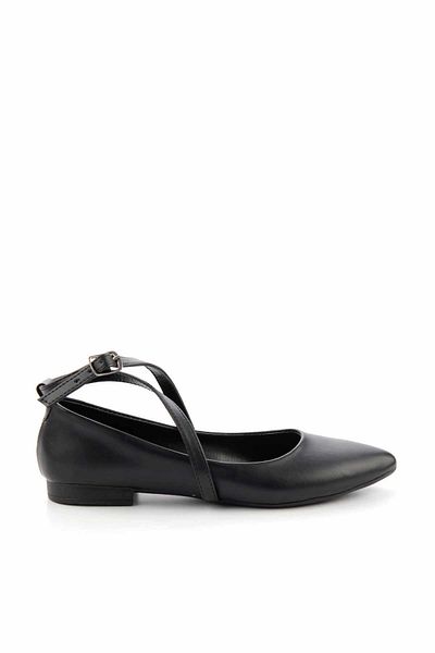 Bambi Schwarze Damen Ballerinas Ballerina01257060409