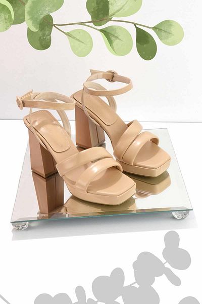 Bambi Nackte klassische Damenschuhe mit Absatz K 05326065109
