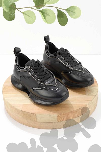 Bambi Women's Black Sneakers K01313001209