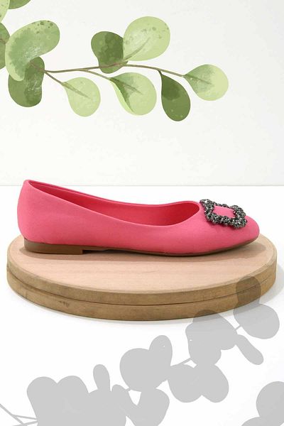 Bambi Matte Fuchsia Satin Damen Babet K 01641121338