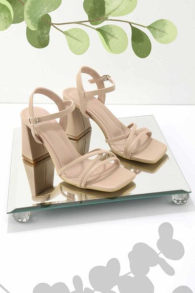 Bambi Nerz Damen Abendkleid Schuhe K 05215361209