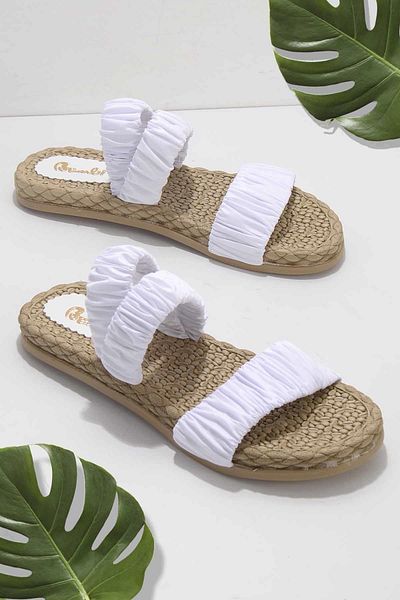 Bambi White Women's Sandals K05682020167