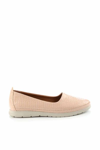 Bambi Beige Krokodil Damen Freizeitschuhe K01763202011
