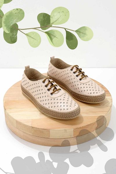 Bambi Nackte Damen-Espadrille K 01309230709