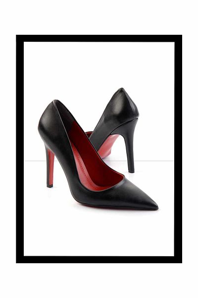 Bambi Black Women's Classic Heeled Shoes K01455018009