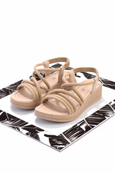 Bambi Nude  Kadın Sandalet K05823022709