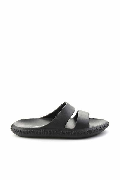 Bambi Women's Black Slippers K04740315059