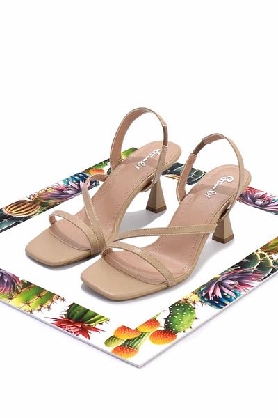 Bambi Nackte klassische Damenschuhe mit Absatz K 05397085309