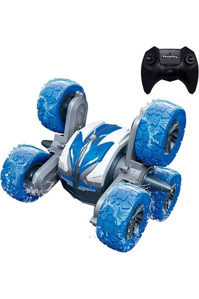 COOYA Waterproof RC Stunt Car Toy,Double-Sided Driving 360 Degree Flips,Long-Distance & Anti-Interference