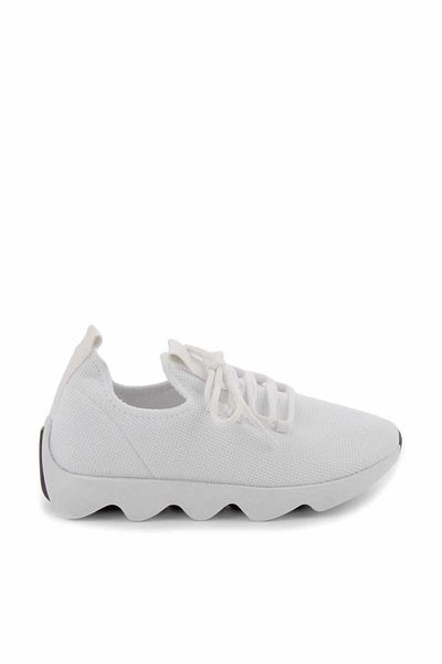 Bambi Weiß Stretch Damen Sneaker K 01828009017