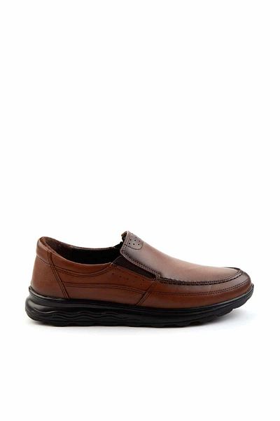 Bambi Taba Leather Men's Casual Shoes E 01556025903