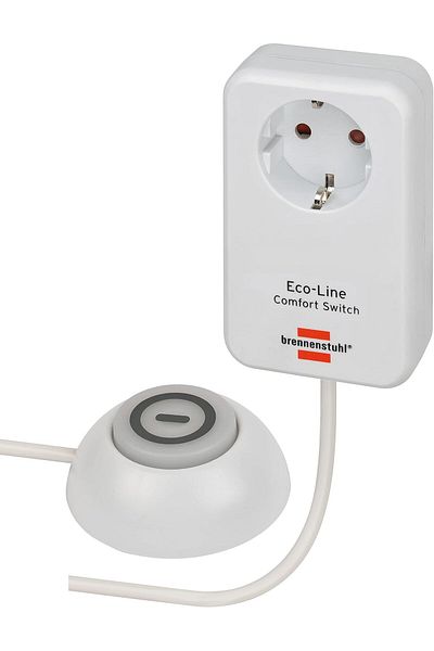 STOREMAX Svticaret Eco Line Comfort Switch Adapter El Csa 1 (Socket with Illuminated Hand/Foot Switch, High Touch