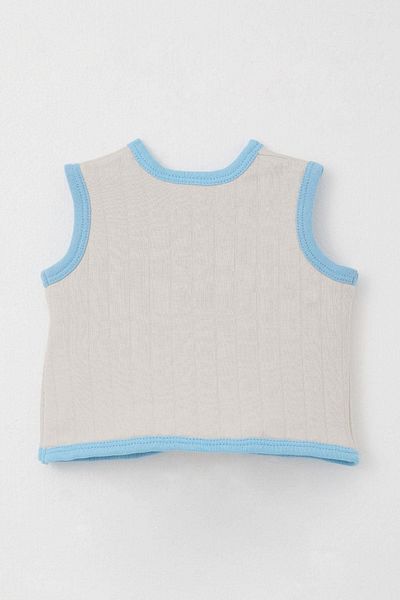 Breeze 0-9 Months Baby Boy Vest - Button and Stone