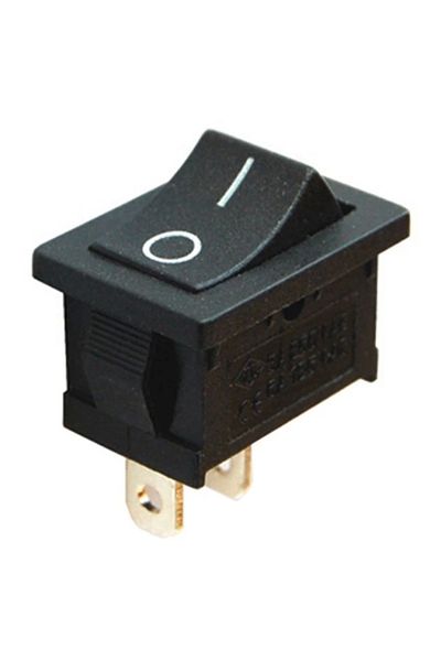 Go İthalat Ic-124 Mini Non-Illuminated Spring Switch Off-On 2P (4597)