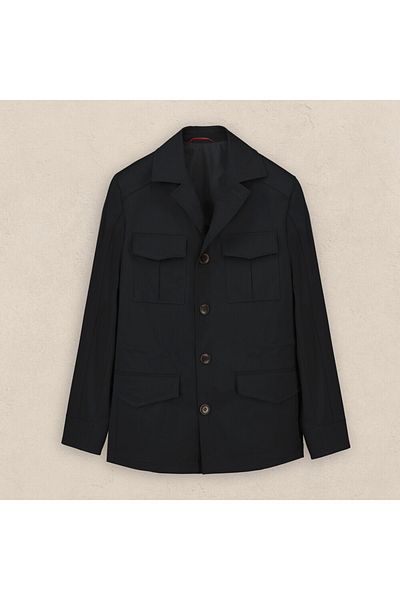 Sarar Black Interview Spring Trench Coat
