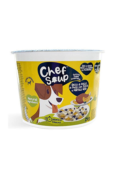 Chef Soup Tavuk Yaban Mersini Bal Kabaklı Küçük Ve Orta Irk Köpekler Için Haz...
