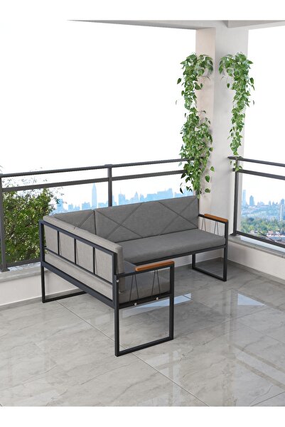 Mygusi Src , Köşe Takımı, Mutfak, Balkon Köşe Takımı, - Koyu Gri